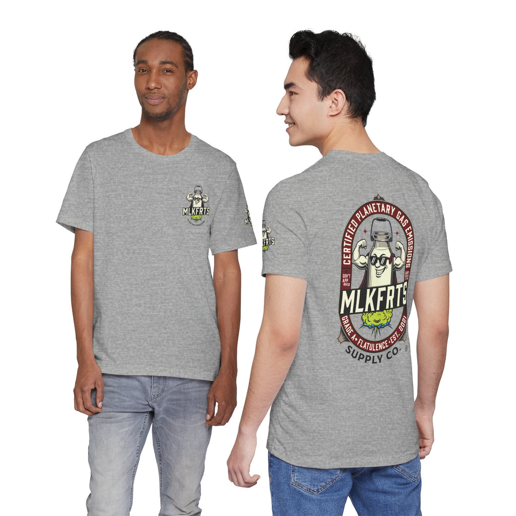 MLKFRTS "Planetary Emissions" Signature Logo Short-Sleeve Tee