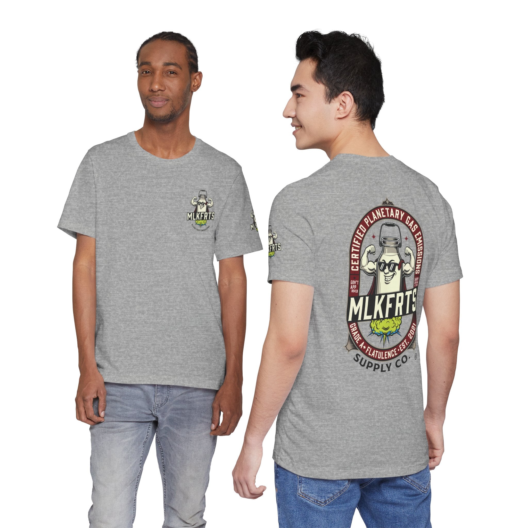 MLKFRTS "Planetary Emissions" Signature Logo Short-Sleeve Tee