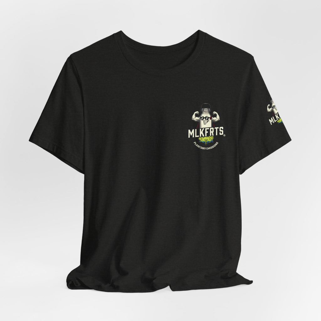 MLKFRTS "Planetary Emissions" Signature Logo Short-Sleeve Tee