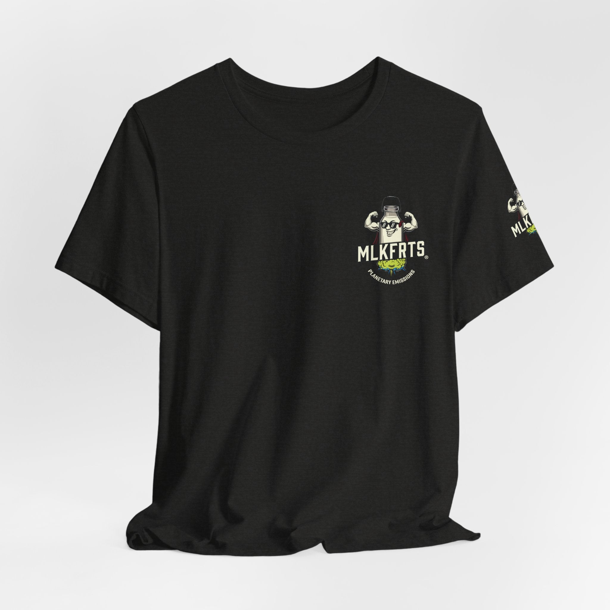 MLKFRTS "Planetary Emissions" Signature Logo Short-Sleeve Tee