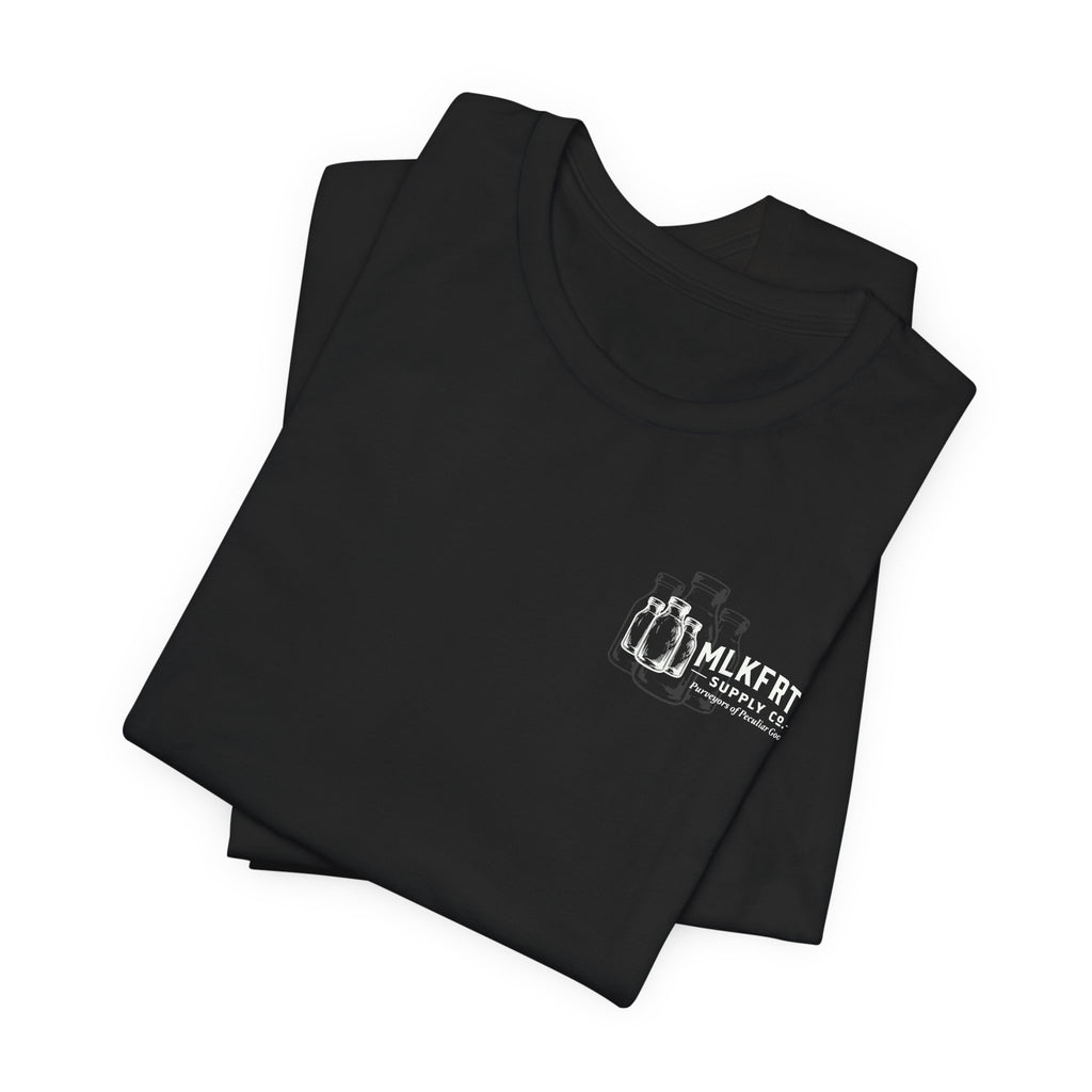 MLKFRTS Supply Co. – Purveyors of Peculiar Goods Short Sleeve Tee