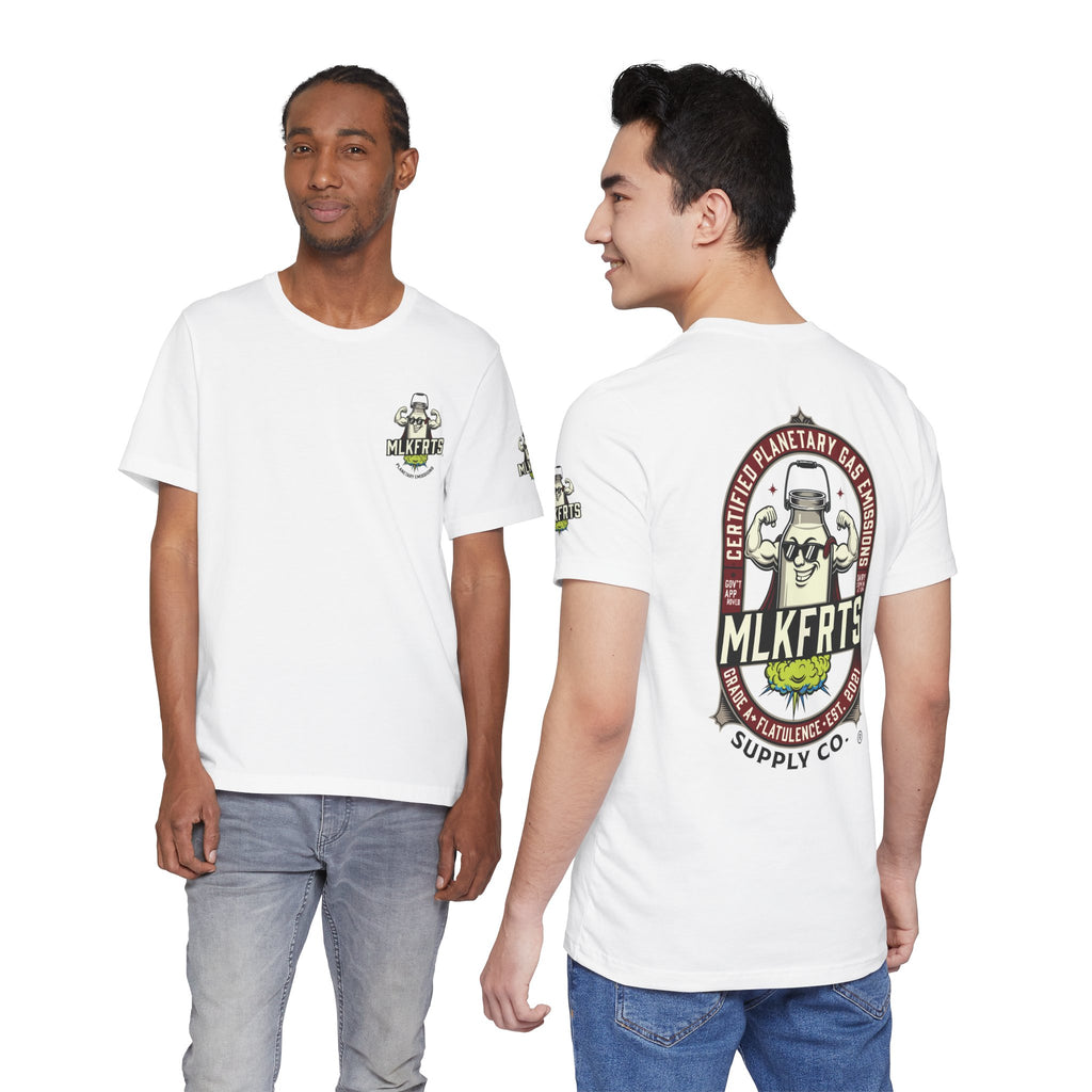 MLKFRTS "Planetary Emissions" Signature Logo Short-Sleeve Tee