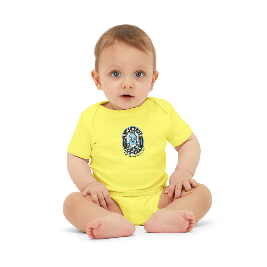Jr MLKFRTS Society Badge Infant Onesie — Cute Baby Bodysuit