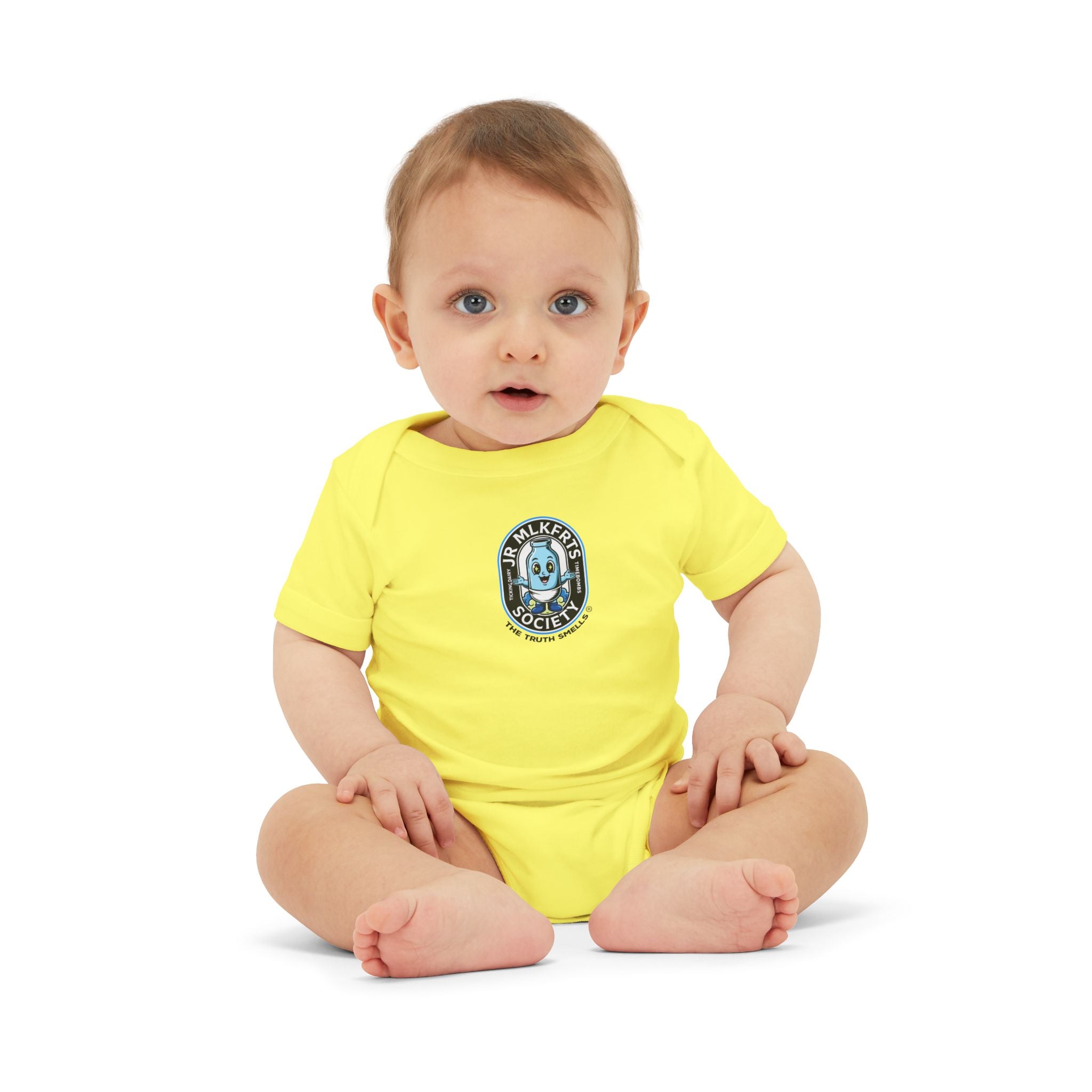 Jr MLKFRTS Society Badge Infant Onesie — Cute Baby Bodysuit