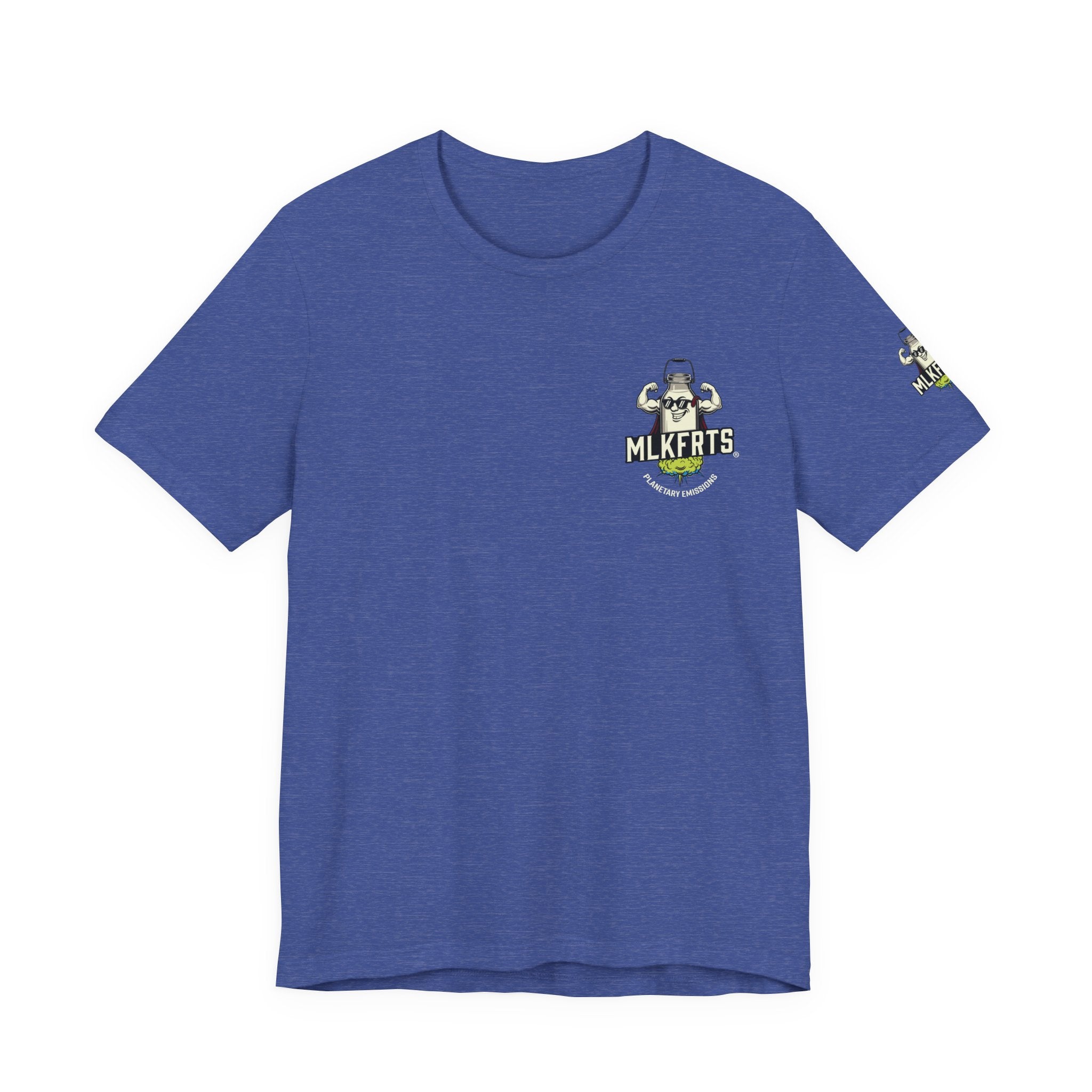 MLKFRTS "Planetary Emissions" Signature Logo Short-Sleeve Tee