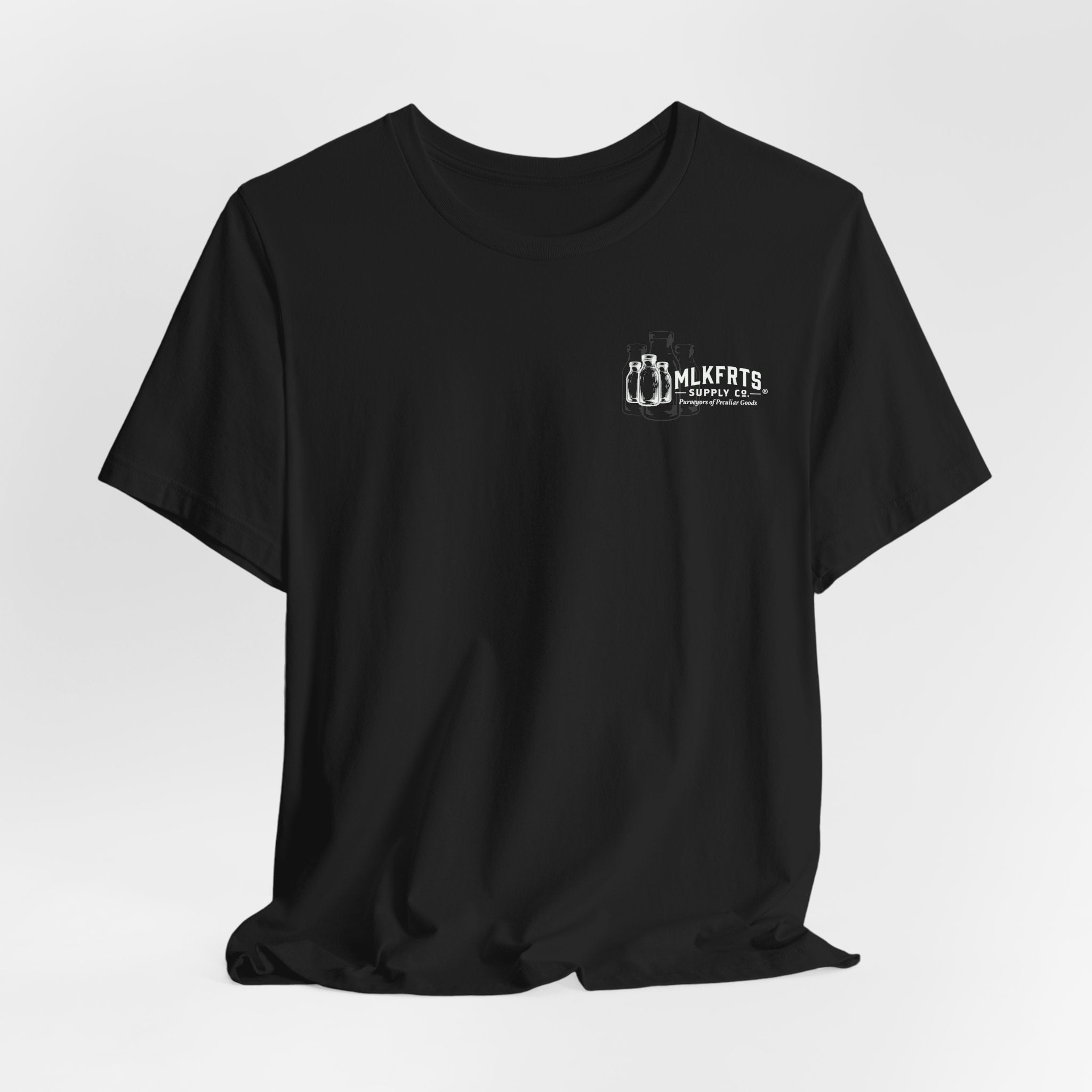 MLKFRTS Supply Co. – Purveyors of Peculiar Goods Short Sleeve Tee
