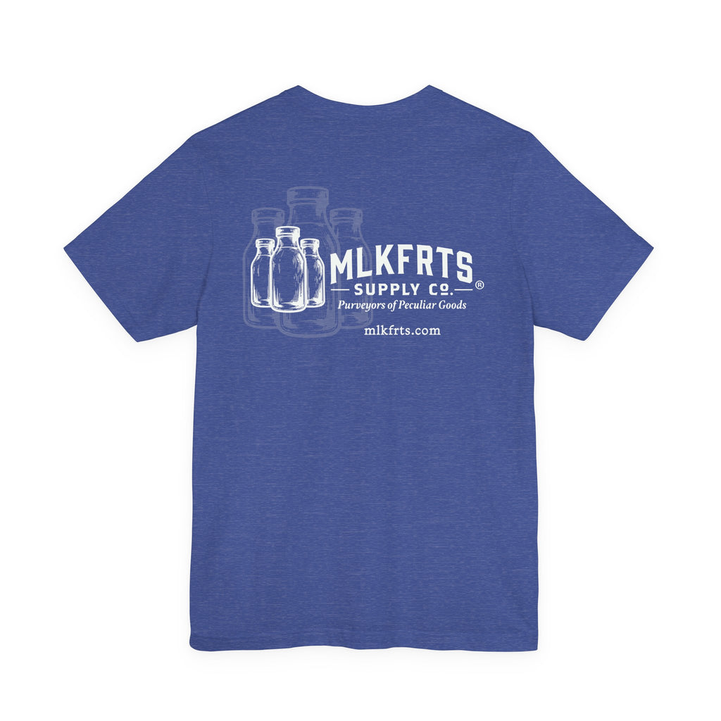 MLKFRTS Supply Co. – Purveyors of Peculiar Goods Short Sleeve Tee