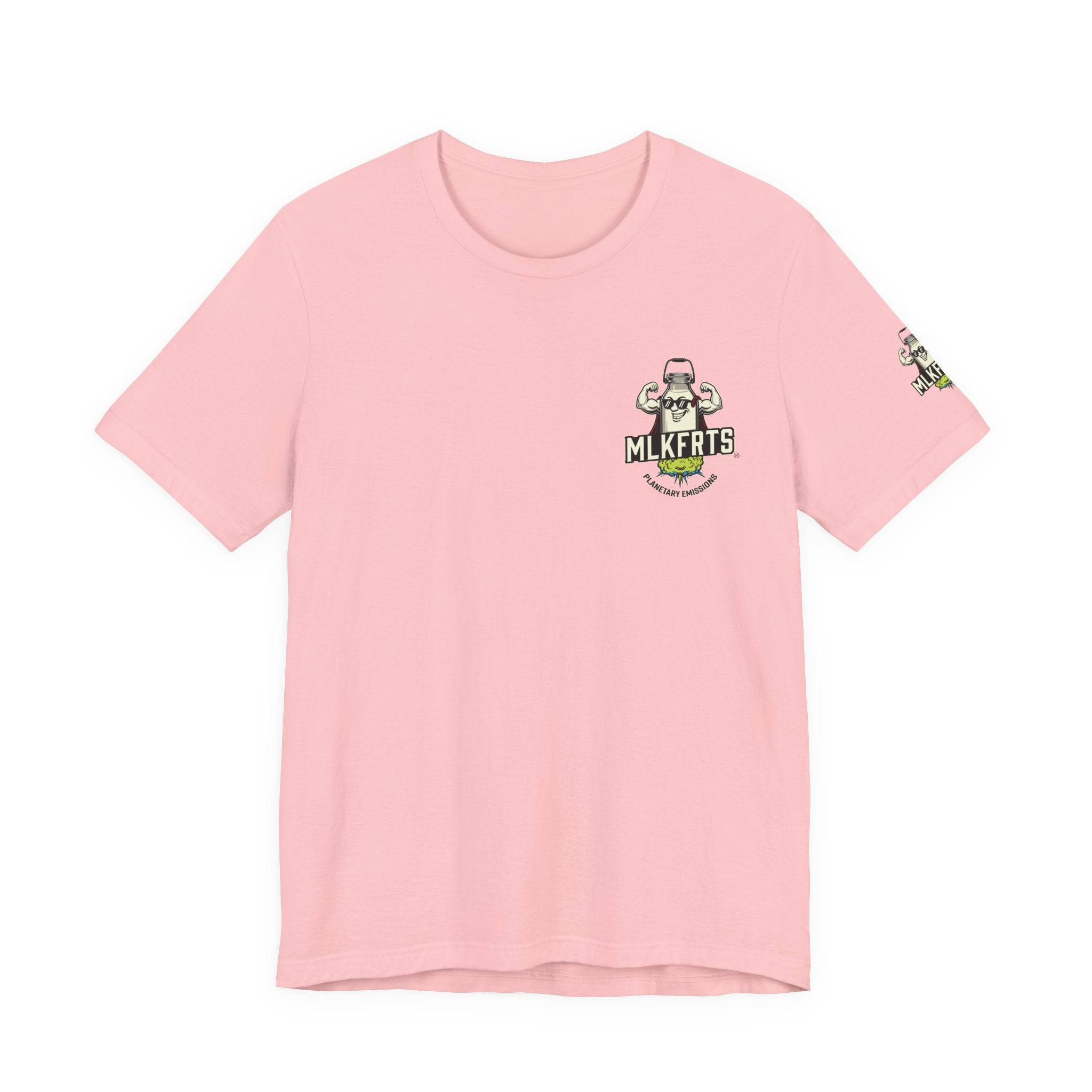 MLKFRTS "Planetary Emissions" Signature Logo Short-Sleeve Tee