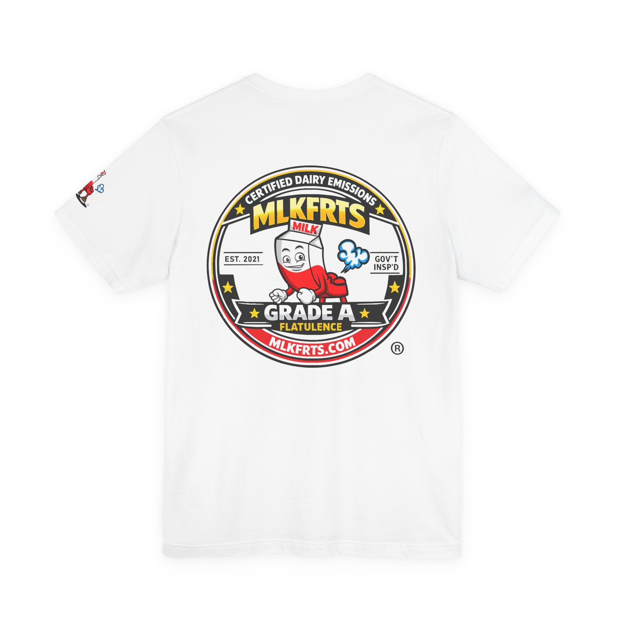MLKFRTS "Certified Emissions Seal" Signature Short Sleeve Tee