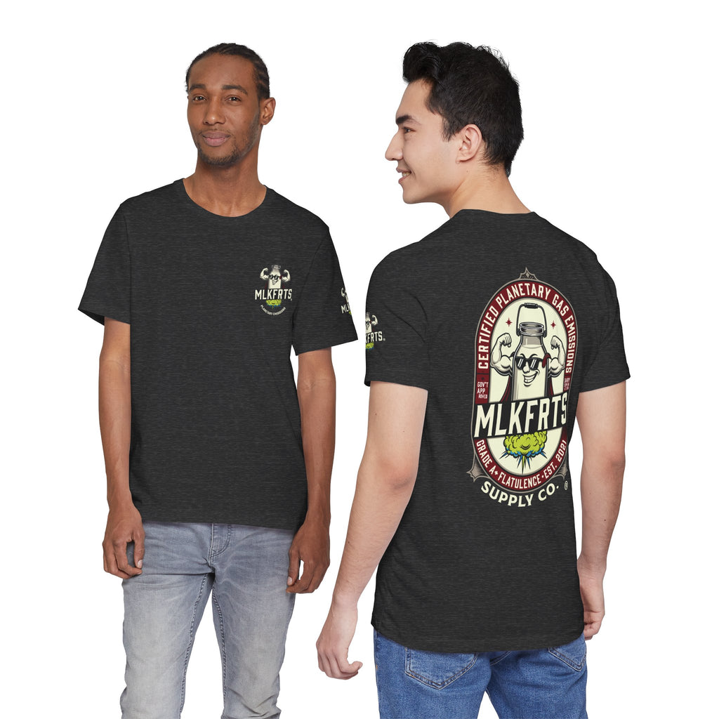 MLKFRTS "Planetary Emissions" Signature Logo Short-Sleeve Tee