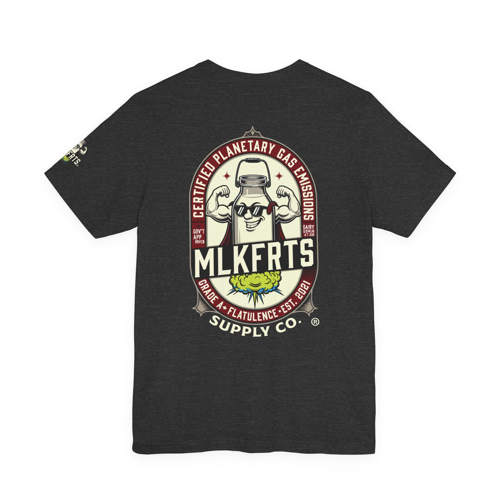 MLKFRTS "Planetary Emissions" Signature Logo Short-Sleeve Tee