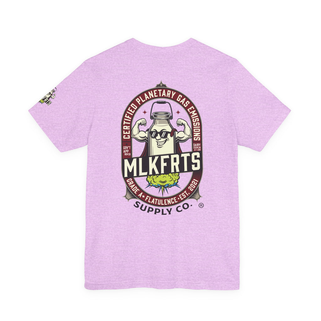 MLKFRTS "Planetary Emissions" Signature Logo Short-Sleeve Tee