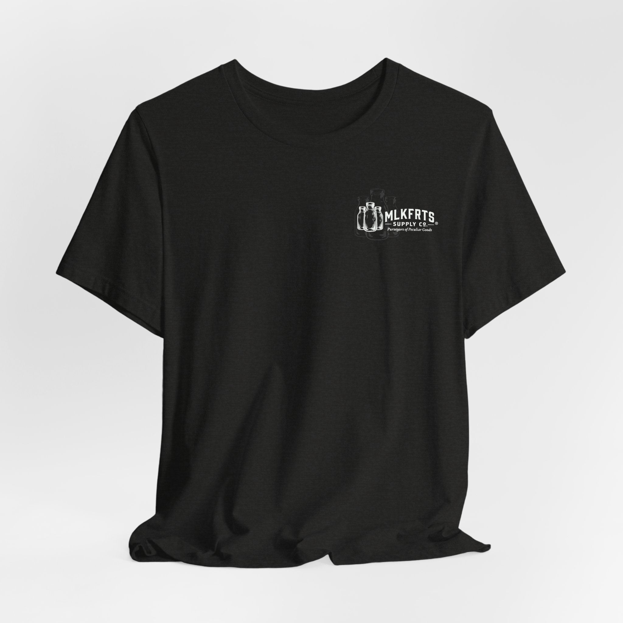 MLKFRTS Supply Co. – Purveyors of Peculiar Goods Short Sleeve Tee
