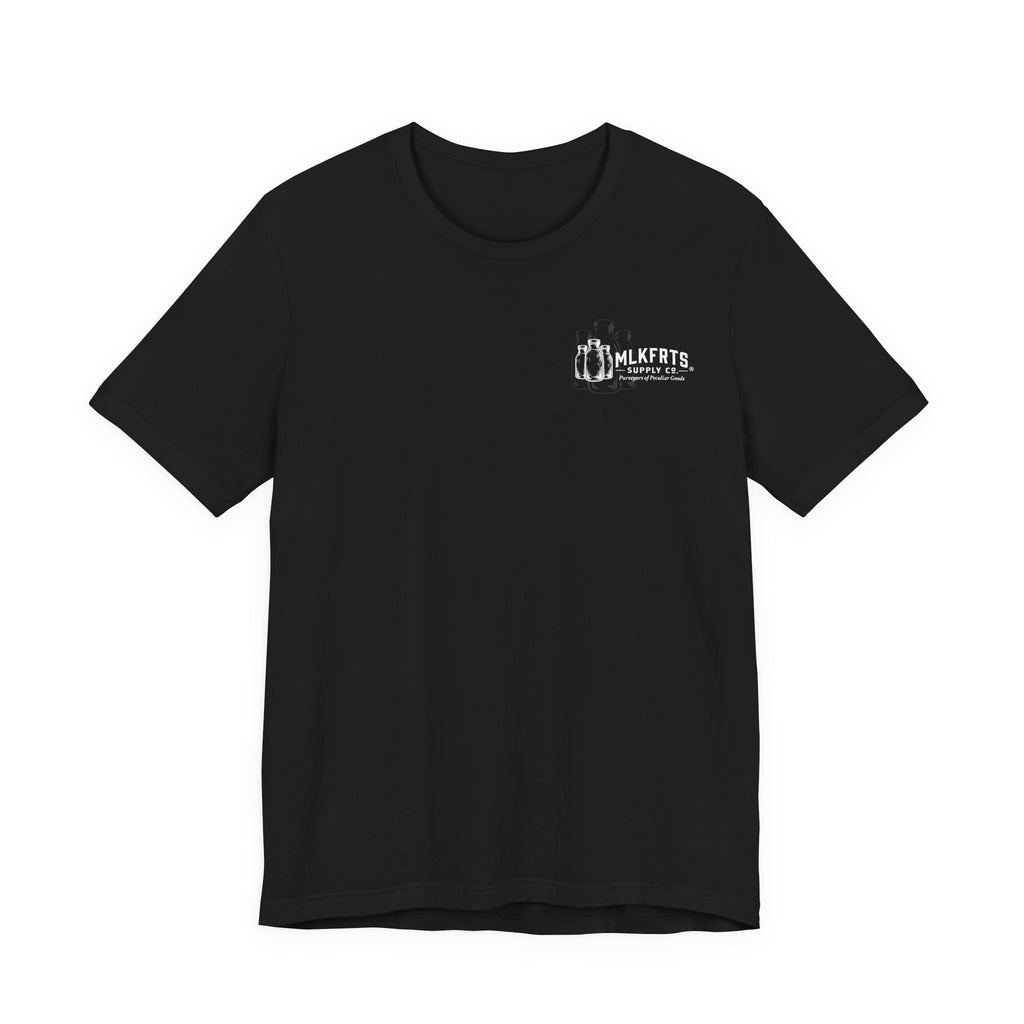 MLKFRTS Supply Co. – Purveyors of Peculiar Goods Short Sleeve Tee