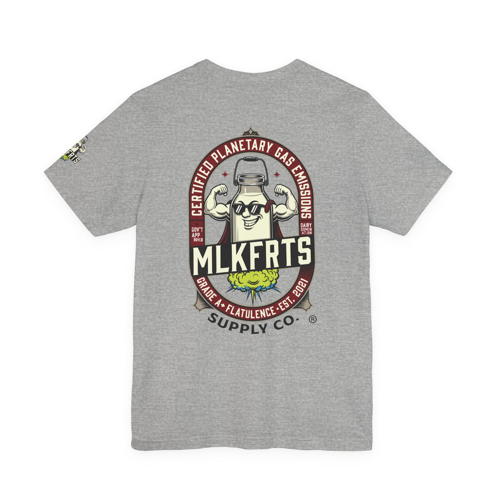 MLKFRTS "Planetary Emissions" Signature Logo Short-Sleeve Tee