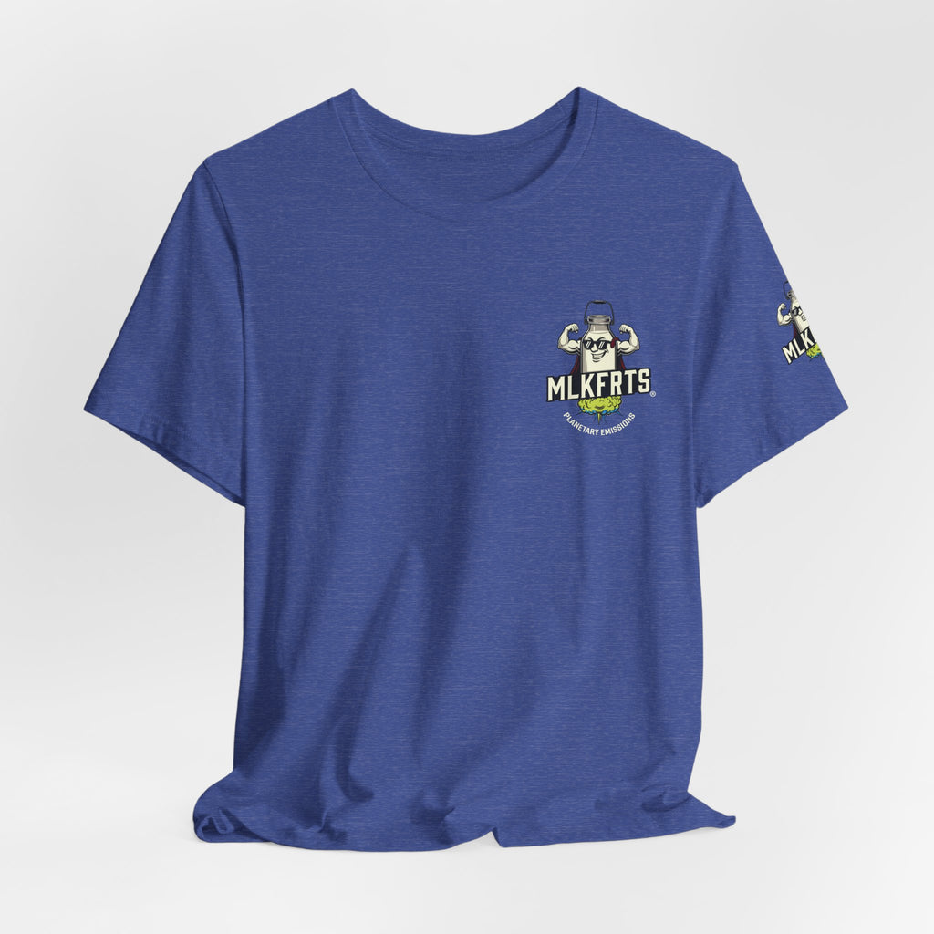 MLKFRTS "Planetary Emissions" Signature Logo Short-Sleeve Tee