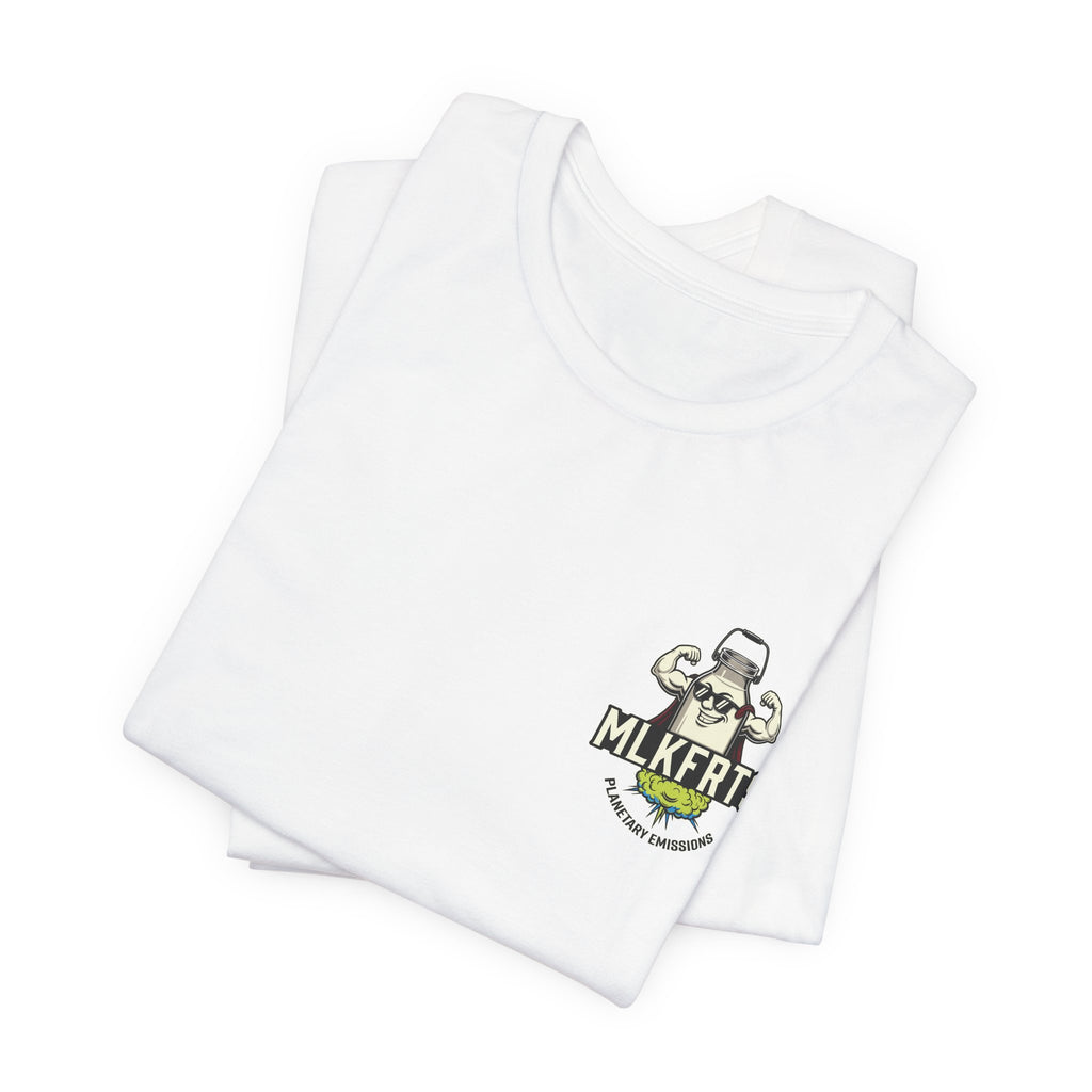 MLKFRTS "Planetary Emissions" Signature Logo Short-Sleeve Tee