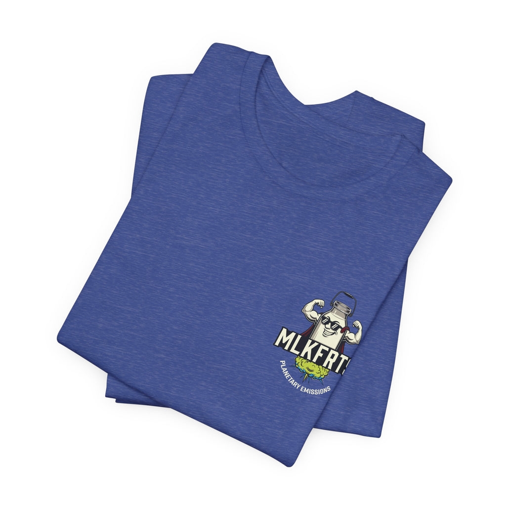 MLKFRTS "Planetary Emissions" Signature Logo Short-Sleeve Tee