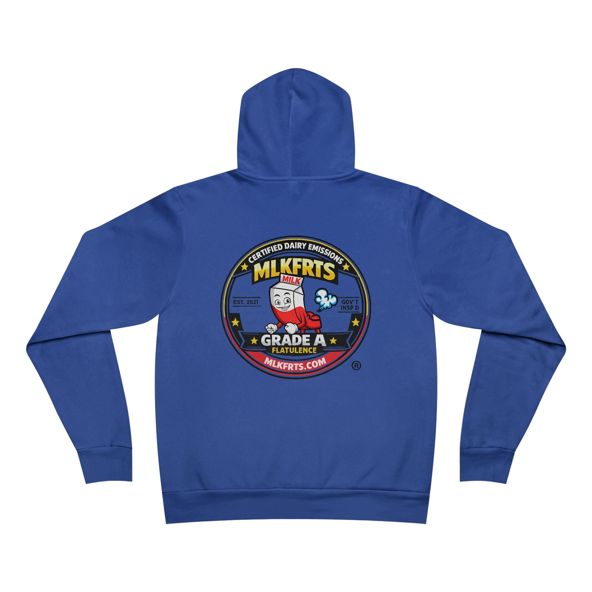 MLKFRTS “Certified Emissions Seal” Signature Pullover Hoodie