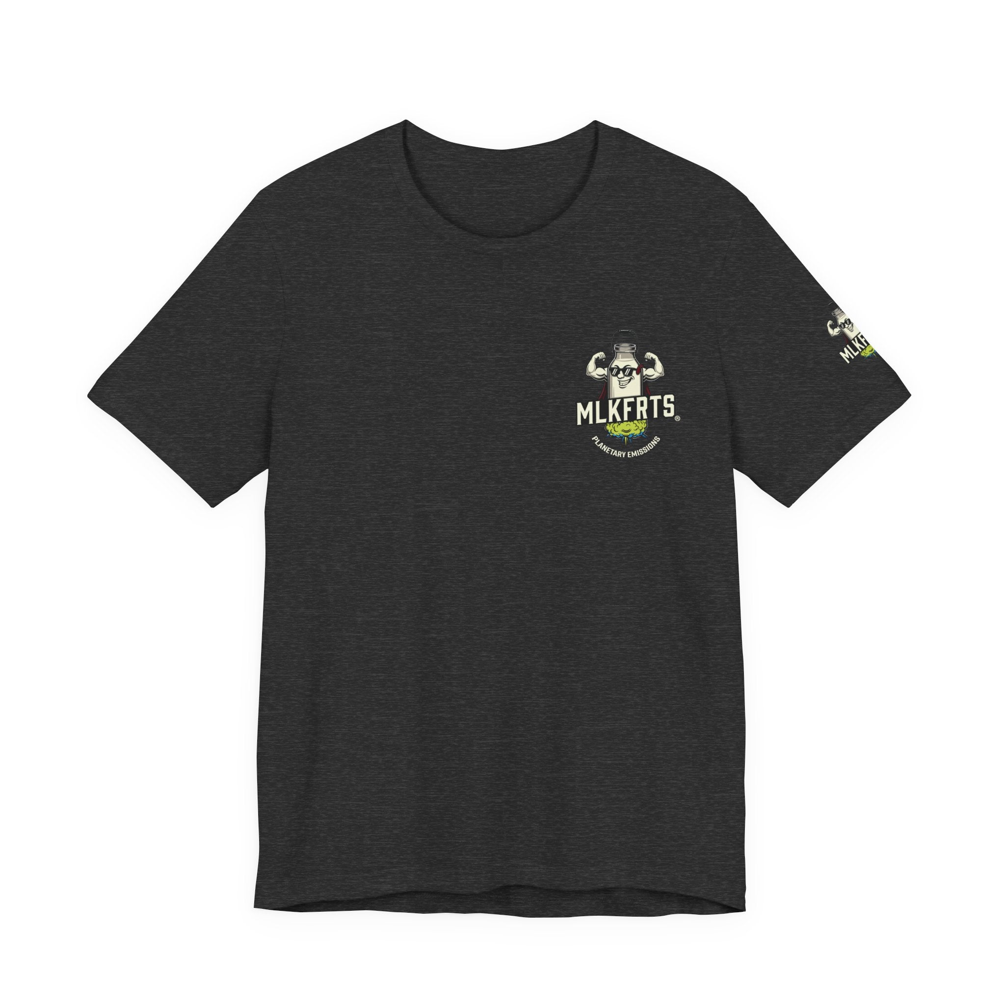 MLKFRTS "Planetary Emissions" Signature Logo Short-Sleeve Tee