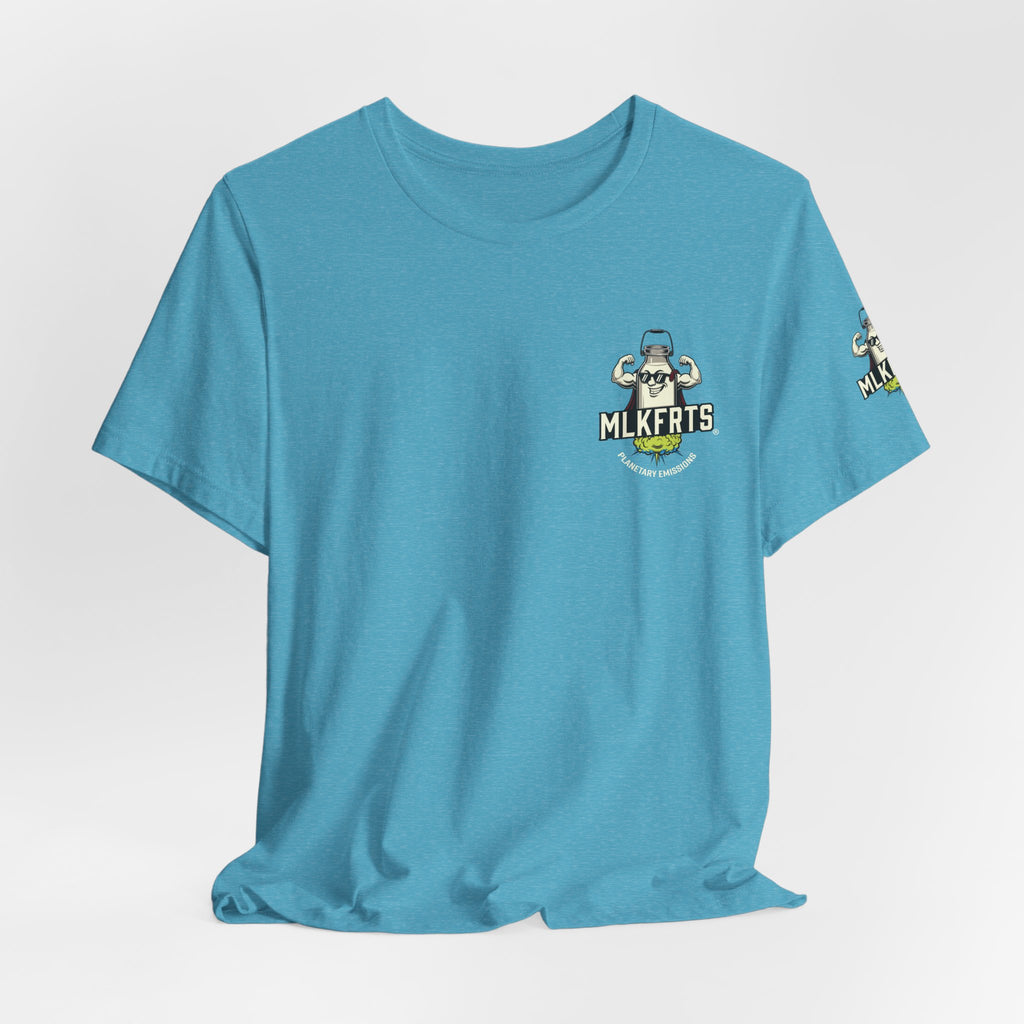 MLKFRTS "Planetary Emissions" Signature Logo Short-Sleeve Tee
