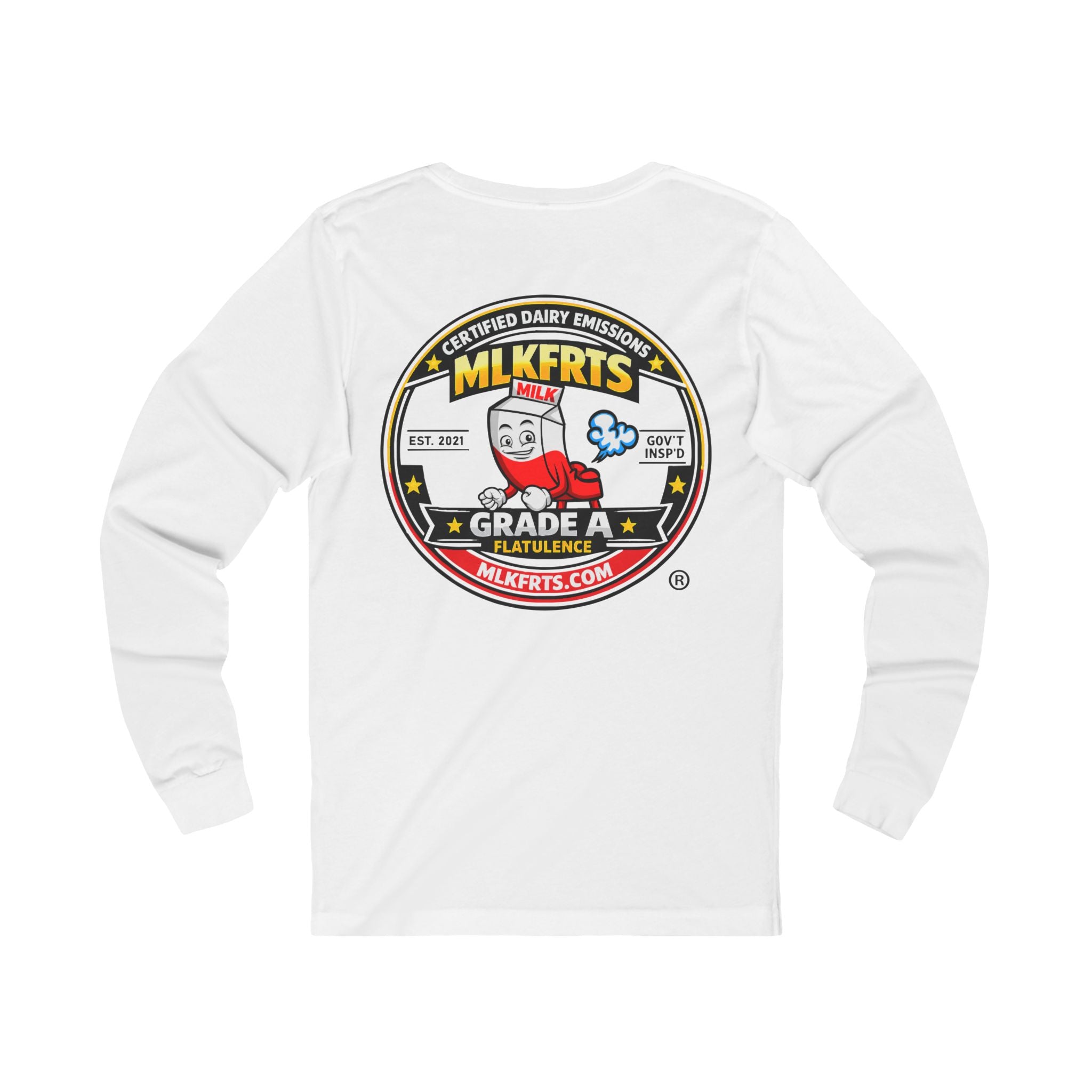 MLKFRTS "Certified Emissions Seal" Signature Long Sleeve Tee