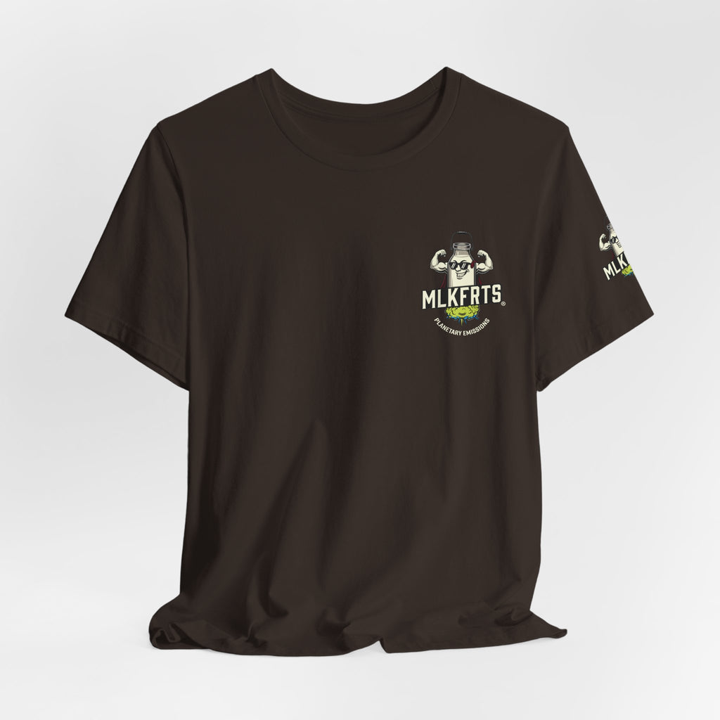 MLKFRTS "Planetary Emissions" Signature Logo Short-Sleeve Tee