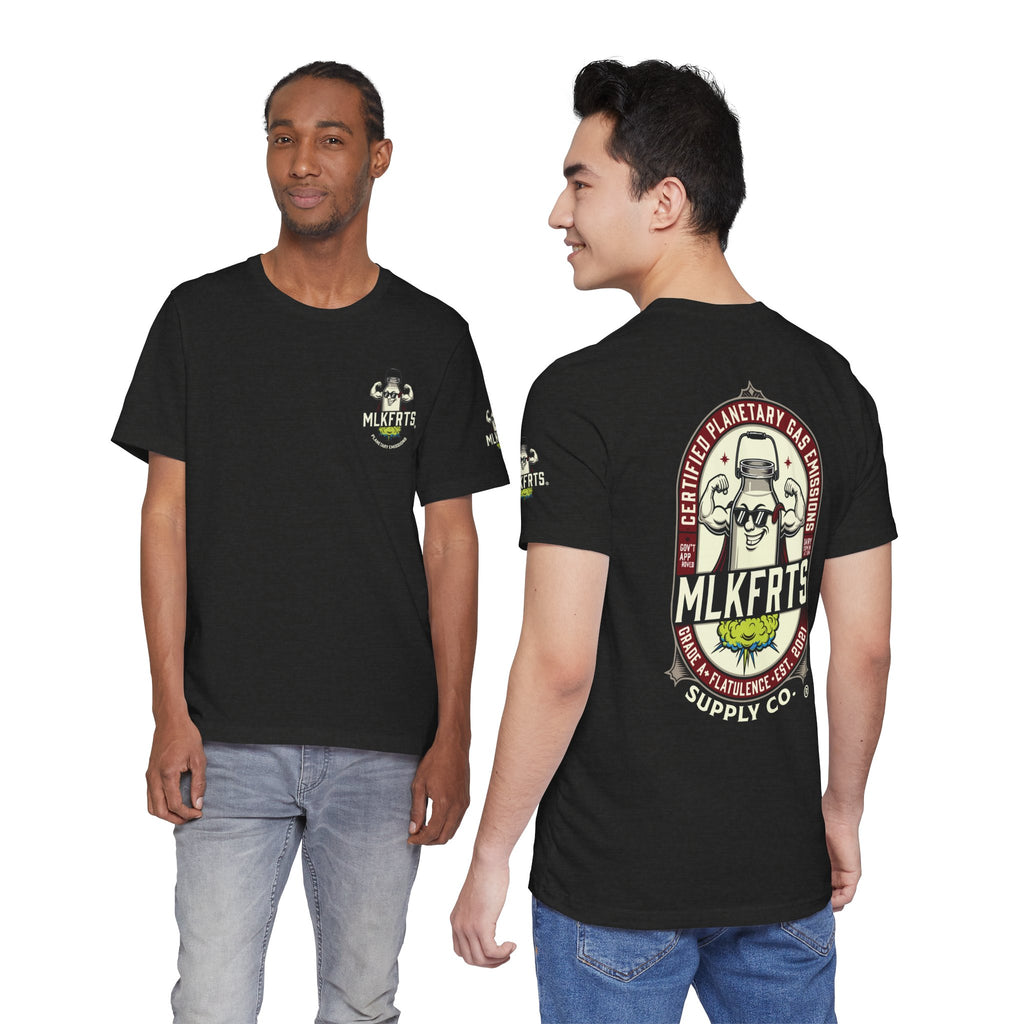 MLKFRTS "Planetary Emissions" Signature Logo Short-Sleeve Tee