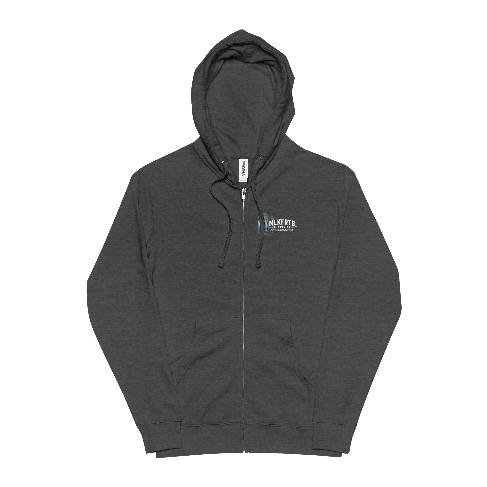 MLKFRTS – Peculiar Goods Full‑Zip Hoodie Graphic Sweatshirt