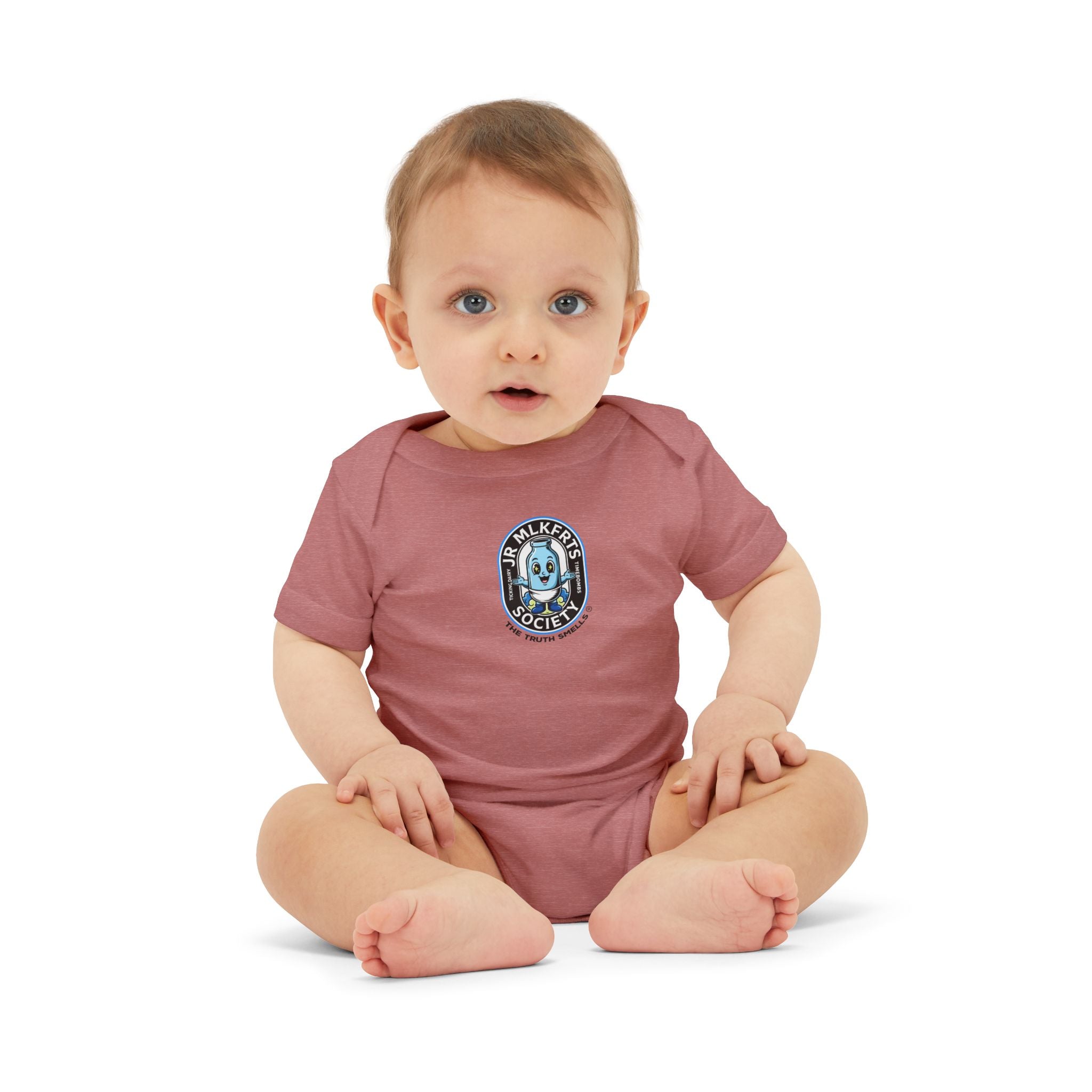 Jr MLKFRTS Society Badge Infant Onesie — Cute Baby Bodysuit