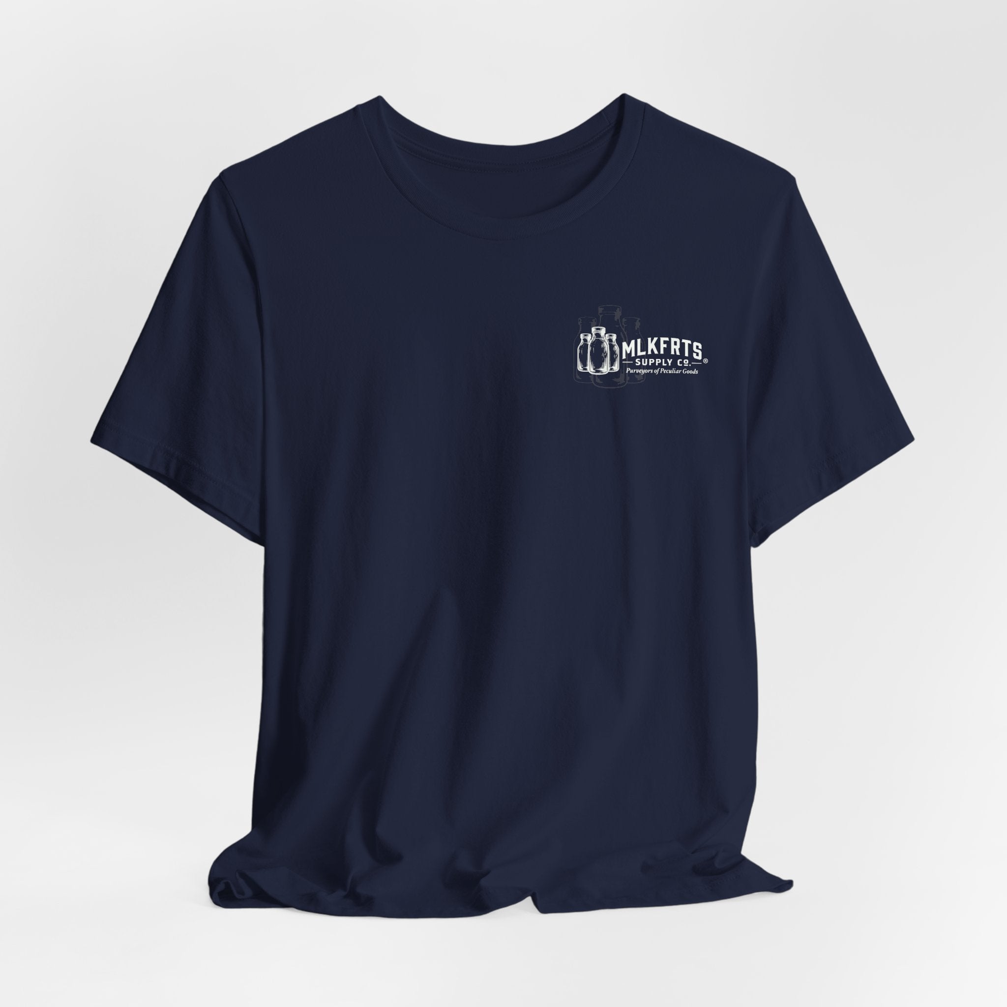 MLKFRTS Supply Co. – Purveyors of Peculiar Goods Short Sleeve Tee