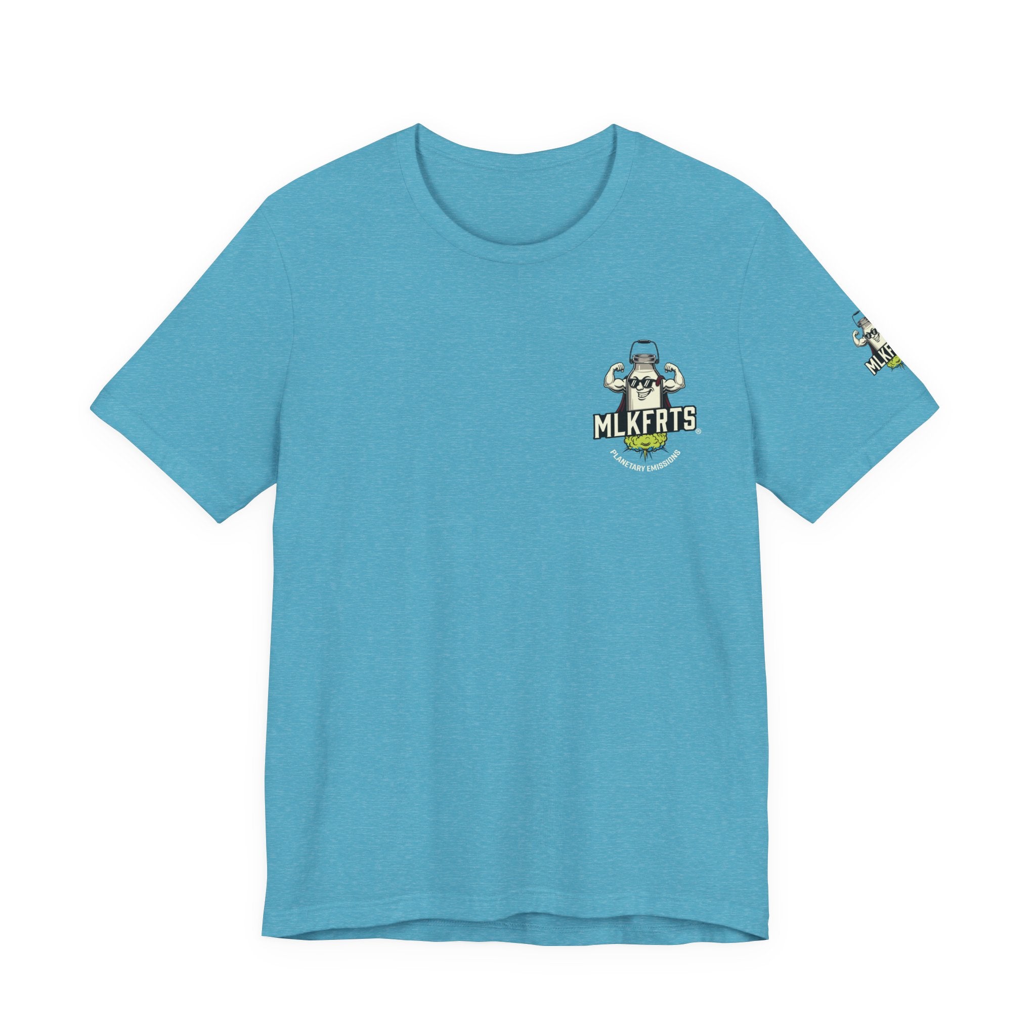 MLKFRTS "Planetary Emissions" Signature Logo Short-Sleeve Tee