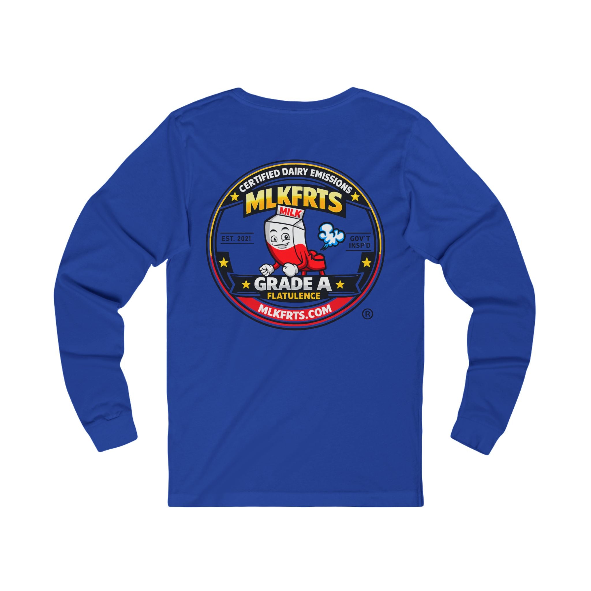 MLKFRTS "Certified Emissions Seal" Signature Long Sleeve Tee