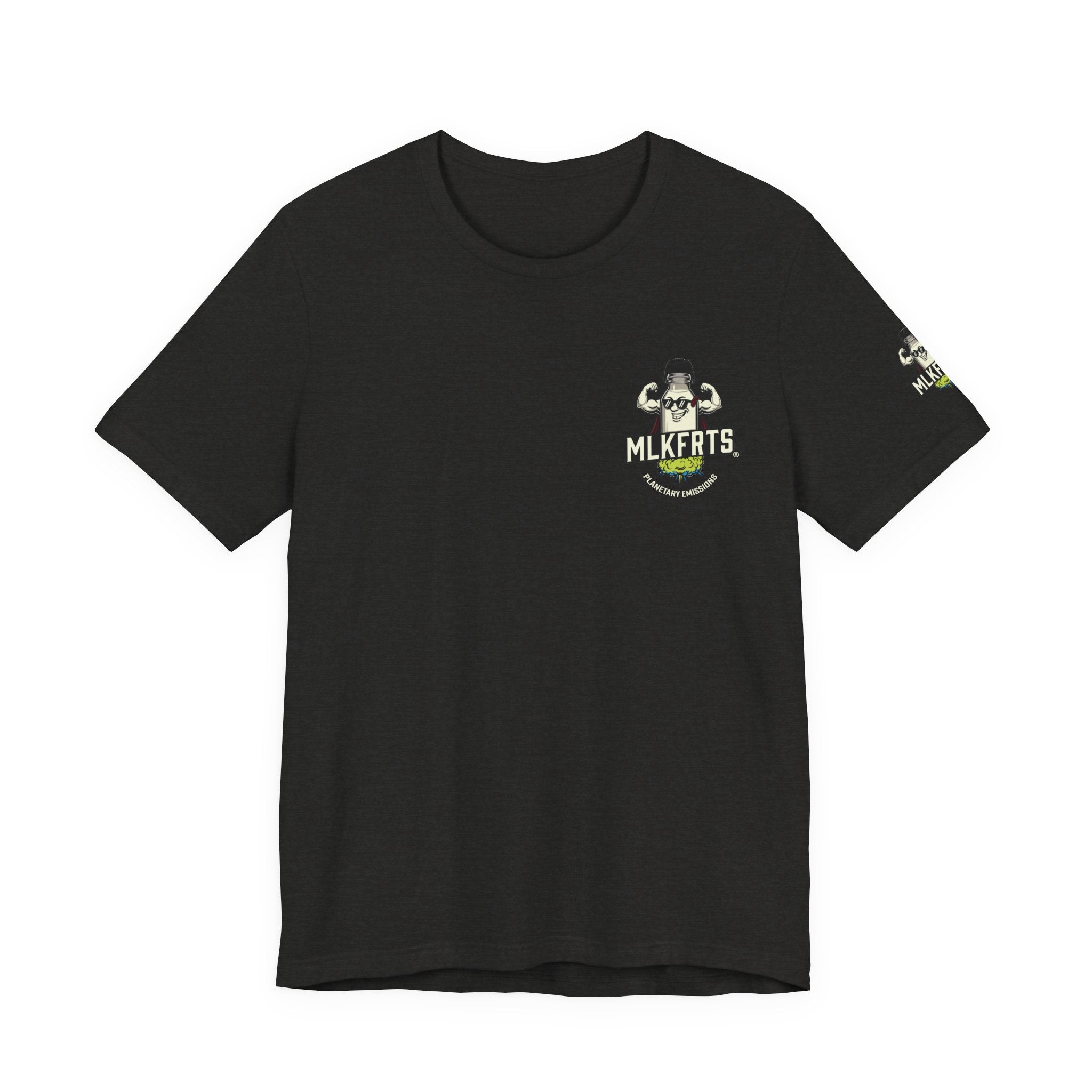 MLKFRTS "Planetary Emissions" Signature Logo Short-Sleeve Tee
