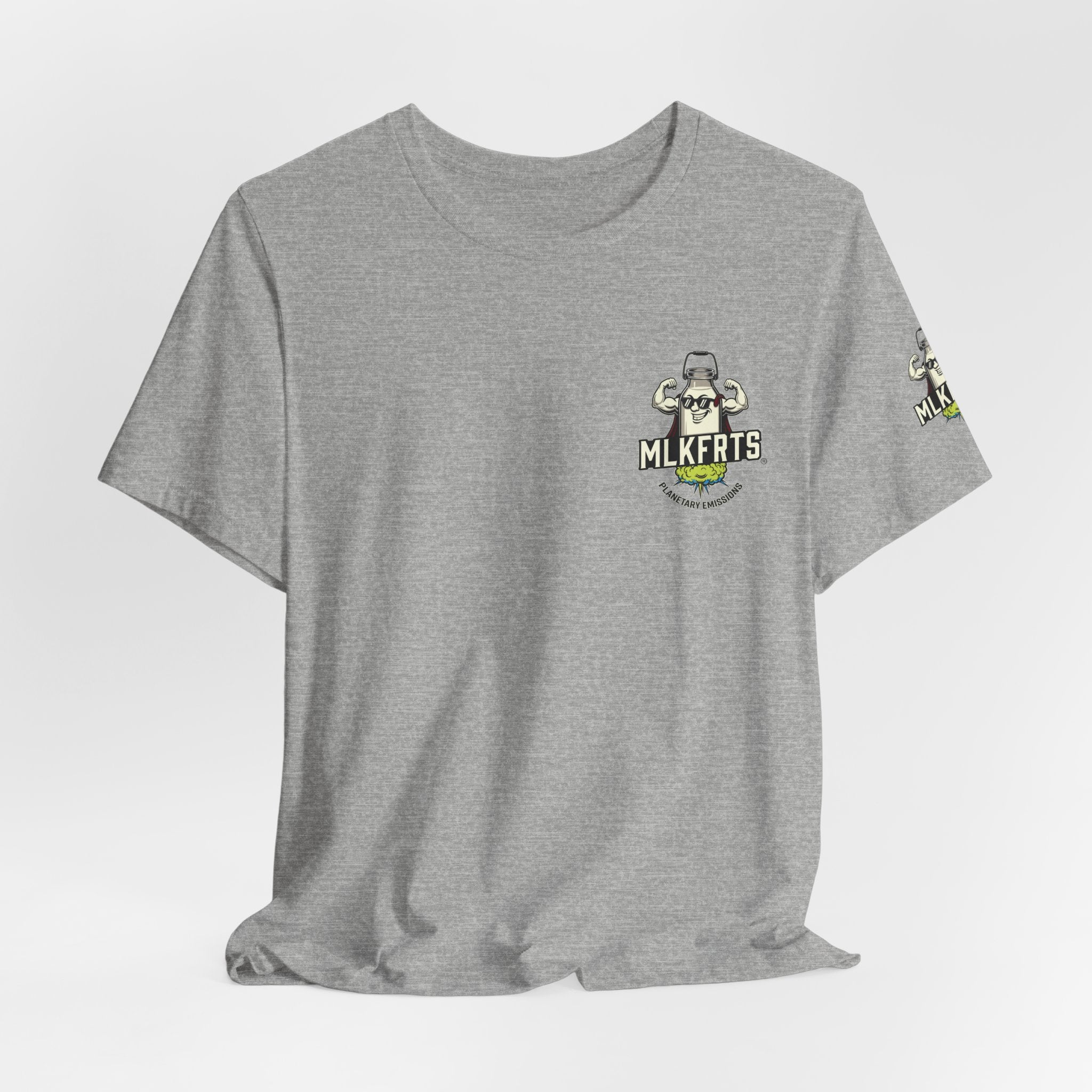 MLKFRTS "Planetary Emissions" Signature Logo Short-Sleeve Tee