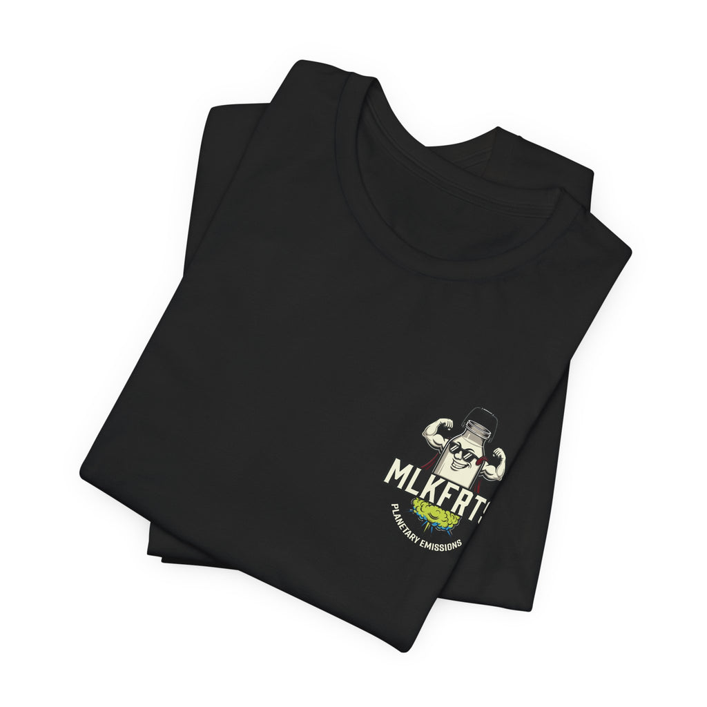 MLKFRTS "Planetary Emissions" Signature Logo Short-Sleeve Tee