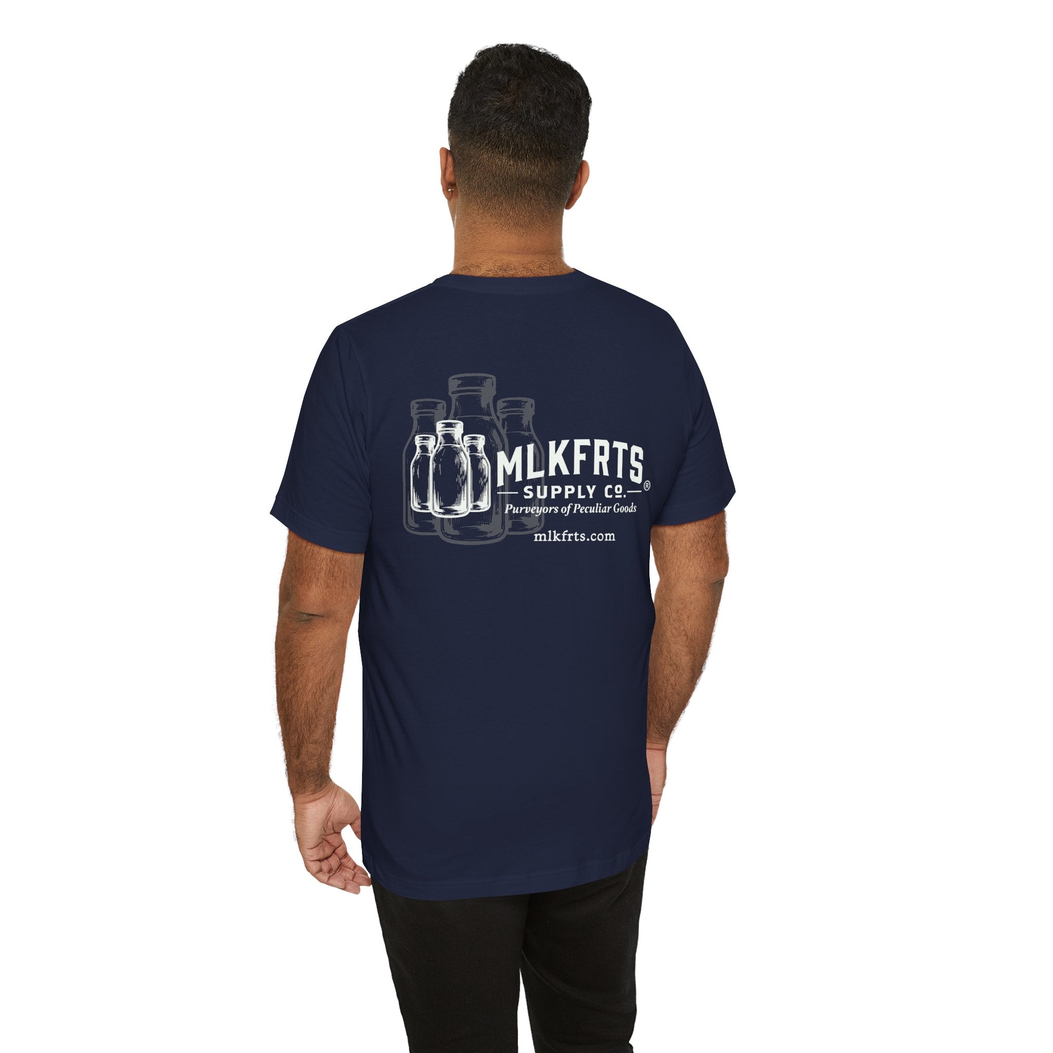 MLKFRTS Supply Co. – Purveyors of Peculiar Goods Short Sleeve Tee