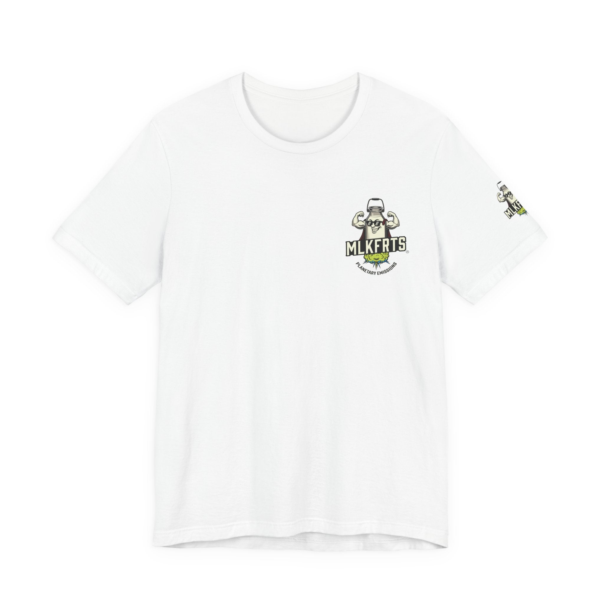 MLKFRTS "Planetary Emissions" Signature Logo Short-Sleeve Tee
