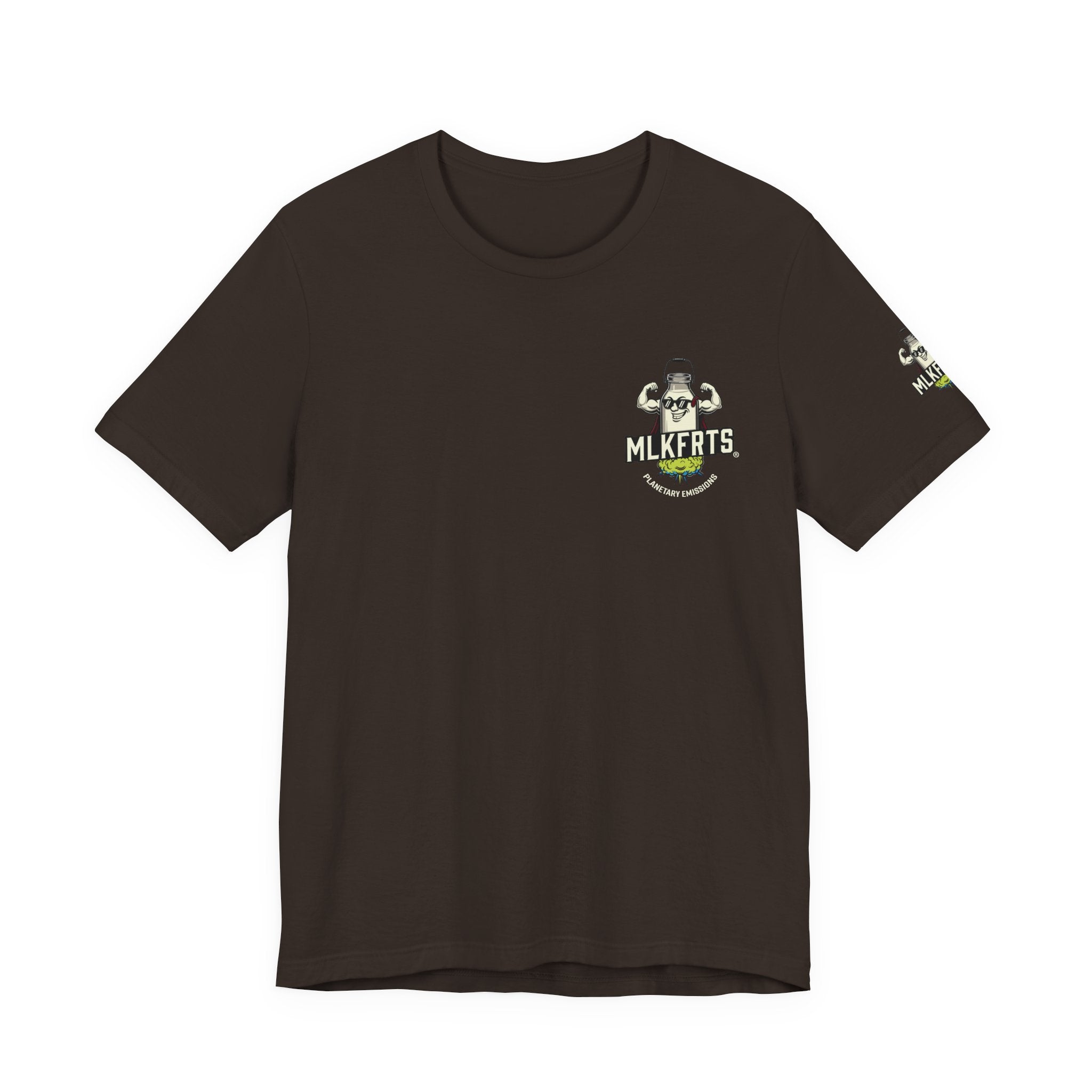 MLKFRTS "Planetary Emissions" Signature Logo Short-Sleeve Tee