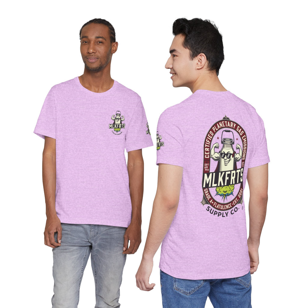 MLKFRTS "Planetary Emissions" Signature Logo Short-Sleeve Tee