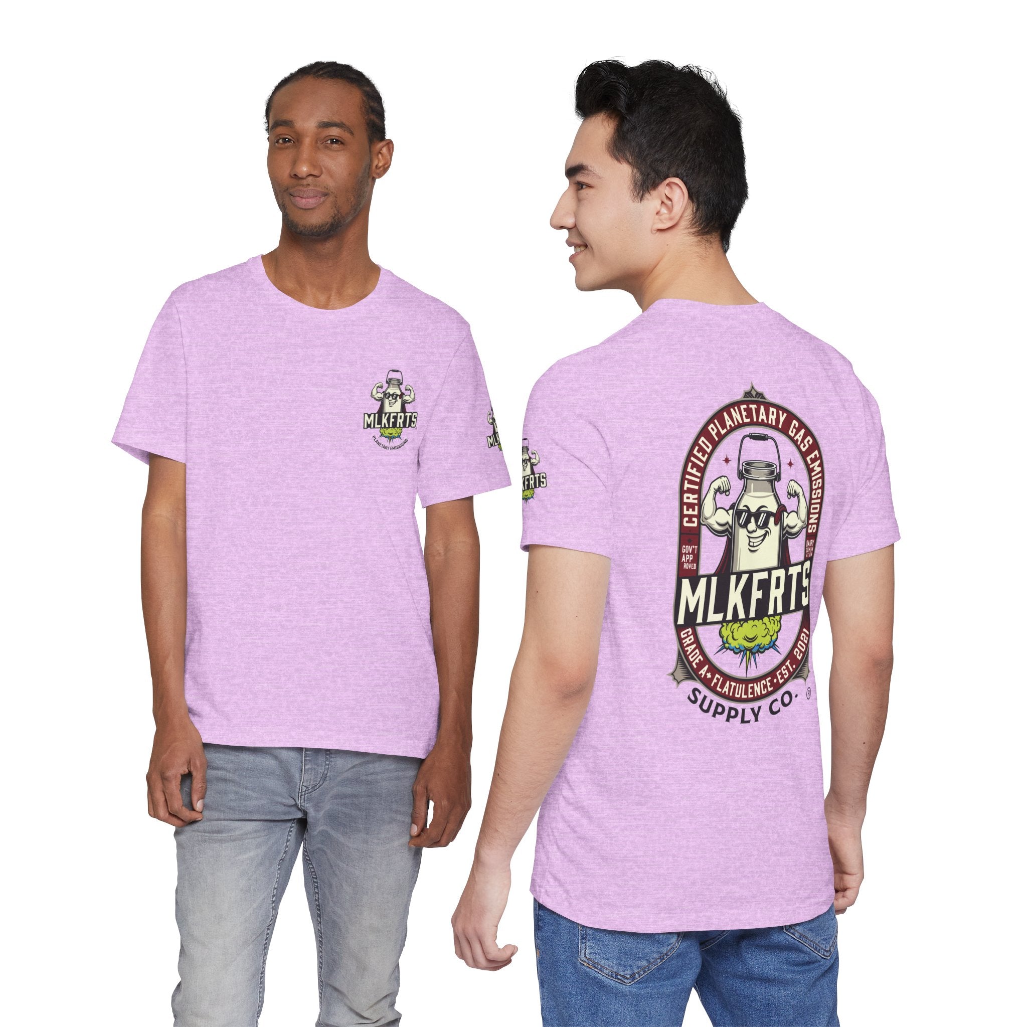 MLKFRTS "Planetary Emissions" Signature Logo Short-Sleeve Tee