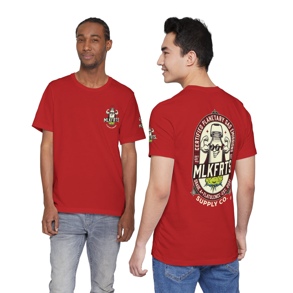 MLKFRTS "Planetary Emissions" Signature Logo Short-Sleeve Tee