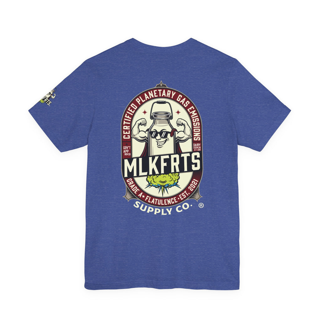MLKFRTS "Planetary Emissions" Signature Logo Short-Sleeve Tee
