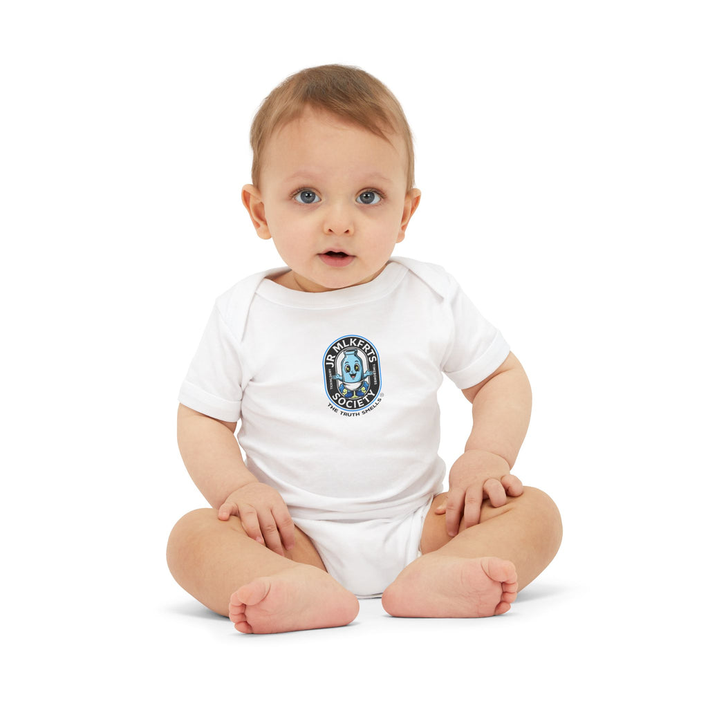 Jr MLKFRTS Society Badge Infant Onesie — Cute Baby Bodysuit