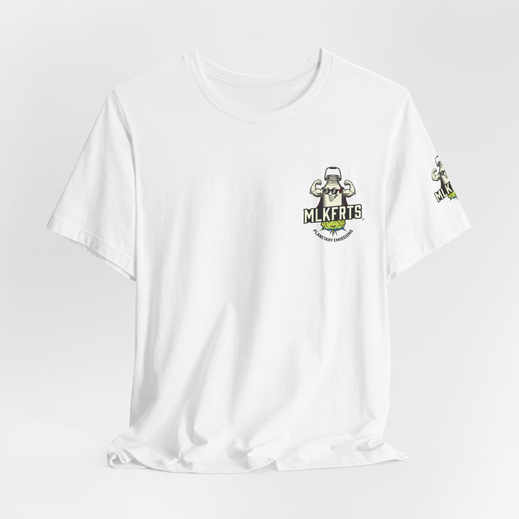 MLKFRTS "Planetary Emissions" Signature Logo Short-Sleeve Tee