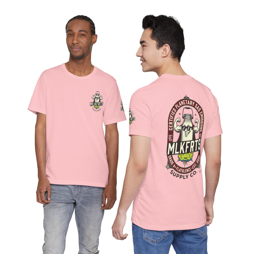 MLKFRTS "Planetary Emissions" Signature Logo Short-Sleeve Tee