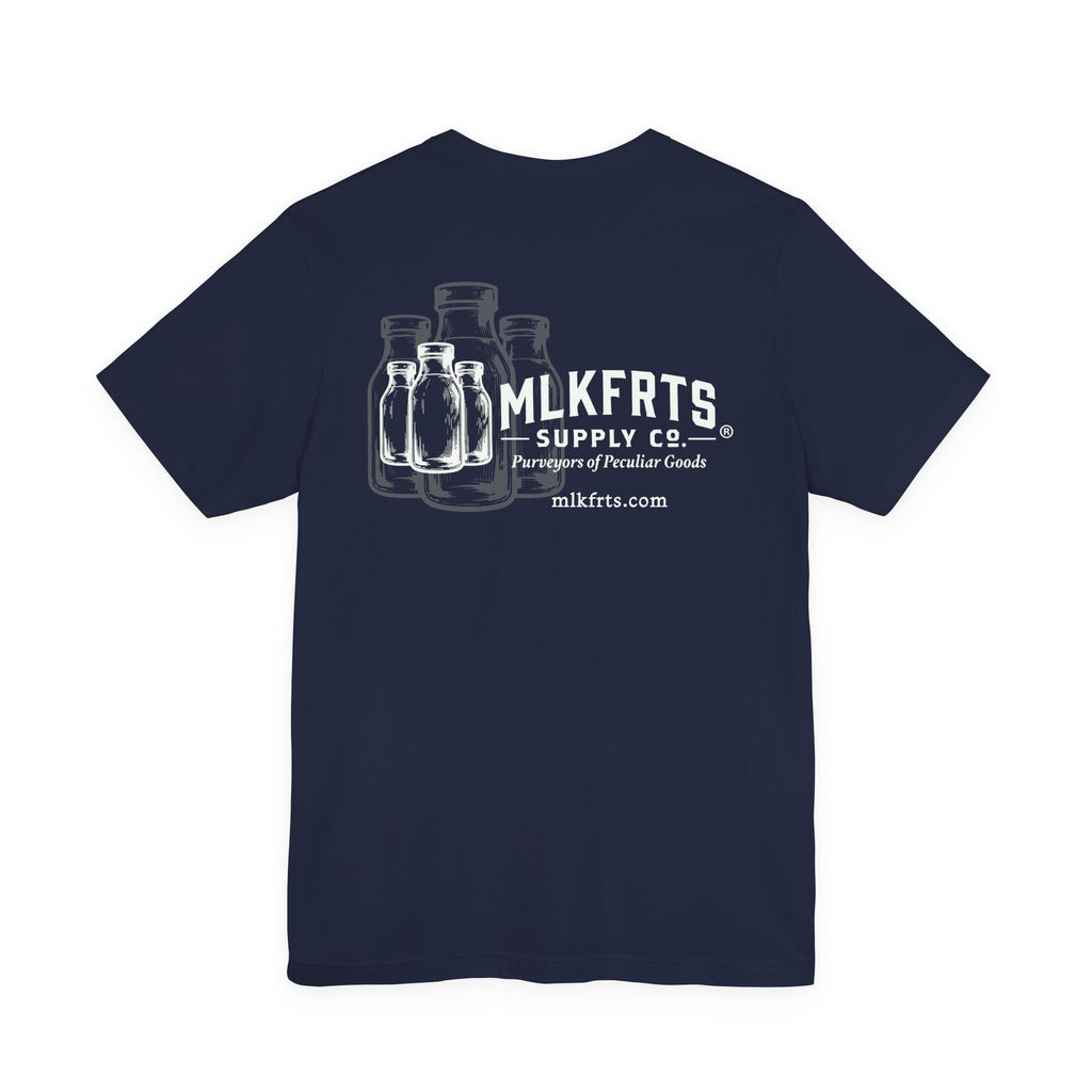 MLKFRTS Supply Co. – Purveyors of Peculiar Goods Short Sleeve Tee