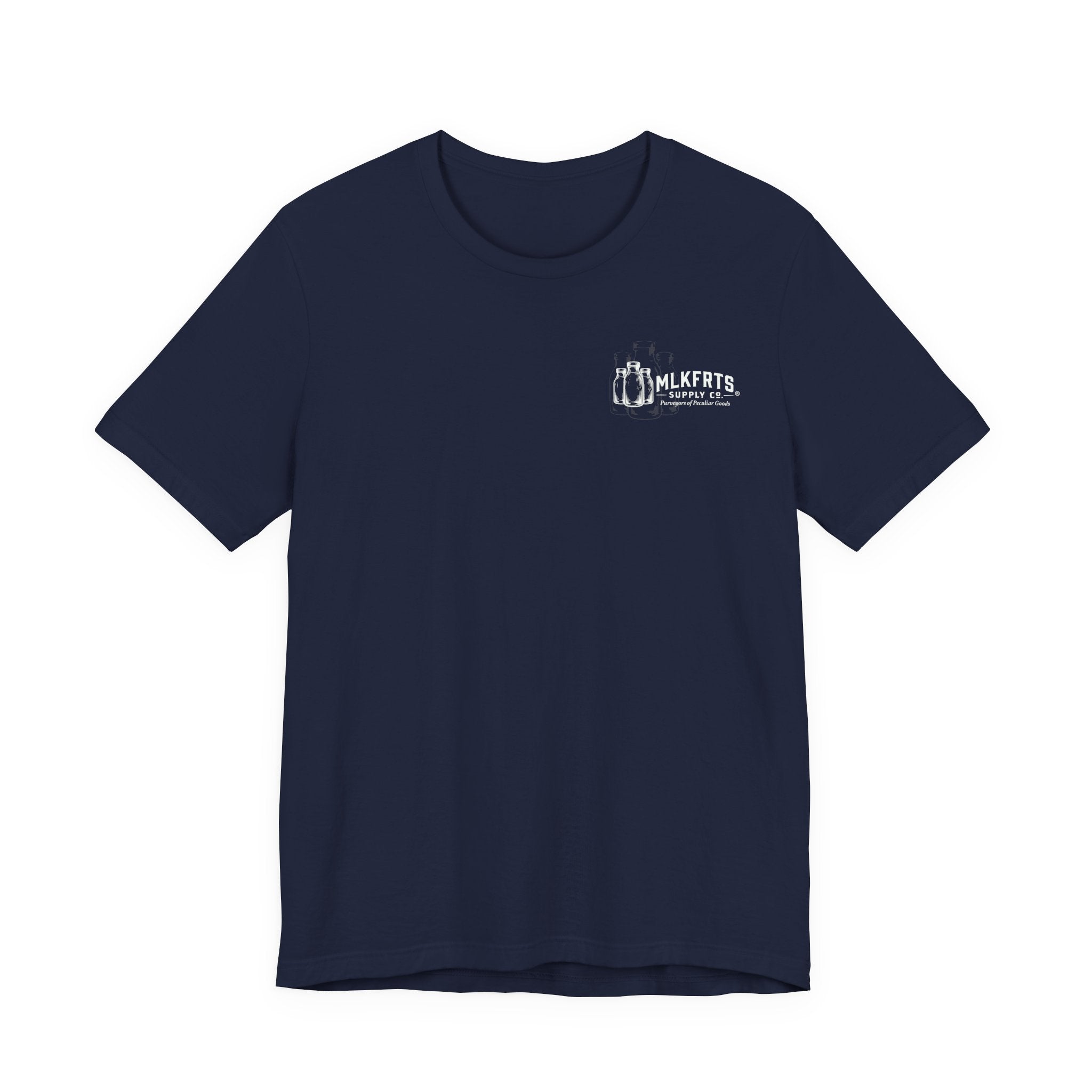 MLKFRTS Supply Co. – Purveyors of Peculiar Goods Short Sleeve Tee